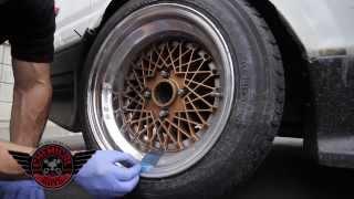 CG Short: Restoring Shine on Vintage Volk Rays Racing Wheels with Vintage Heavy Metal Polish