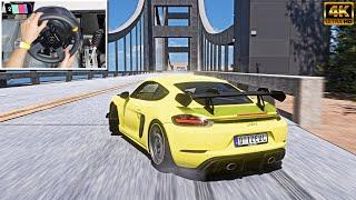 Forza Horizon 5 - Porsche GT4 RS | Steering Wheel Gameplay