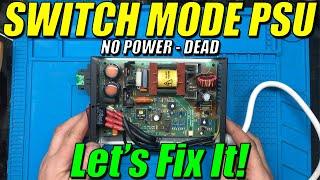 Switch Mode Power Supply / Battery Charger Repair KT12SM