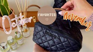 October/November Favorites  