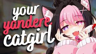 your yandere catgirl gets territorial ️️ (F4M) [master] [very jealous] [headpats] [asmr roleplay]