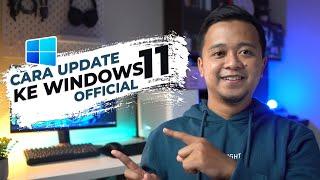 Cara Update Windows 10 ke Windows 11 Resmi OS Build 22000.51  Tanpa harus Install Ulang Step by Step