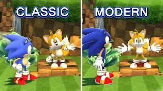 Sonic Generations - All Characters Rescue Cutscenes: Classic & Modern Sonic