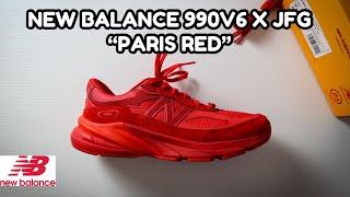 New Balance 990v6 x Joe Freshgoods "Paris Red" Review