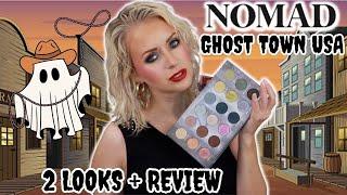 NOMAD COSMETICS GHOST TOWN USA PALETTE REVIEW + 2 LOOKS | Steff's Beauty Stash