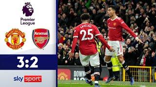 Ronaldo glänzt mit Doppelpack | Manchester United - FC Arsenal 3:2 |Highlights - Premier League 2021