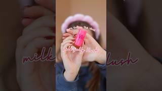 Viral Milk Makeup Jelly Blush Try On!🩷