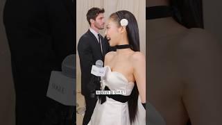 블랙핑크 제니 우아한 영어 인터뷰 수준  | 인생 처음으로 참여한 Met Gala 2023