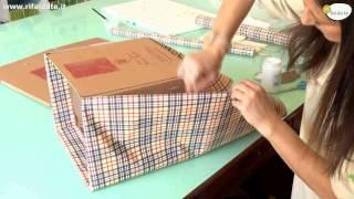 Arredare con il decoupage una libreria originale