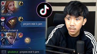 REACTION TIKTOK MOBILE LEGENDS - MARKOREC #77