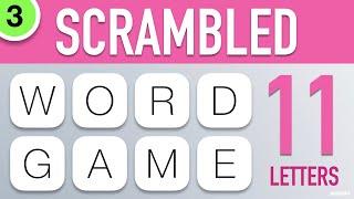 Scrambled Word Games Vol. 3 - Guess the Word Game (11 Letter Words)