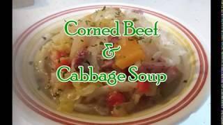 Corned Beef & Cabbage Soup