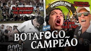 BASTIDORES DO CANTARELLI NO TÍTULO DA LIBERTADORES DO BOTAFOGO - DOC CHARLA PELA GLÓRIA ETERNA