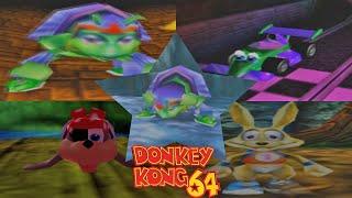 Donkey Kong 64: All Character Races