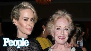 Holland Taylor Gushes Over Girlfriend Sarah Paulson’s Red Carpet Style & More | People NOW | People