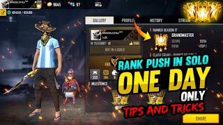 Rank push in solo one day only Tips And Tricks#Magilchi97
