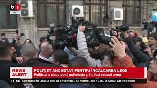 POLIȚIST DIN CAPITALĂ ANCHETAT PENTRU ÎNCĂLCAREA LEGII_Știri B1TV_9 mar. 2025