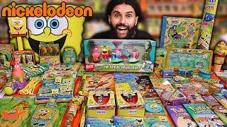 The Craziest Vintage Spongebob And Nickelodeon Collection Of All Time... (UNBOXING)