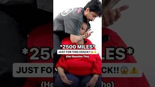 2500 Miles for this Neck Crack️  #chiropractic #asmr #trending #shorts