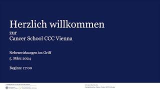 Cancer School CCC Viena: "Nebenwirkungen im Griff"