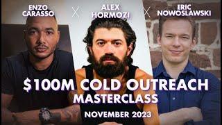 $100M Cold Outreach Masterclass with Alex Hormozi, Enzo Carasso, and the Instantly Founders