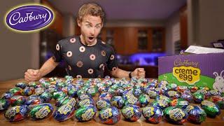 The 100 CADBURY CREME EGG CHALLENGE!