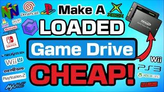 Make A Loaded Plug & Play Game Drive Yourself For Less Than $50!