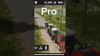 Noob vs Pro #realgame77 #farmingsimulator #shorts #farming #fs20 #noobvspro #fs #farminggame