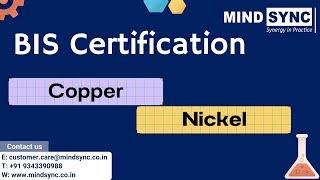 BIS Certification now mandatory for Copper & Nickel Powder | IS 191 | IS 7506 | Contact us for more