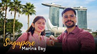 हम गए SINGAPORE MARINA BAY के TOP में  | SINGAPORE Tour VLOG PART 6