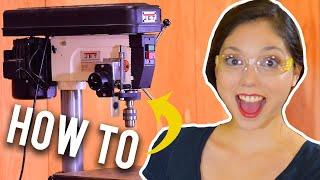 Drill Press Introduction: Tutorial for Beginners!