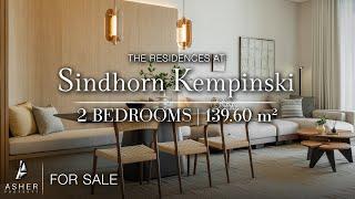 The Residences at Sindhorn Kempinski | 2 Bedrooms | 139.60  sq.m. | Available for SALE