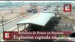 Difunden video de la explosión de Pemex Reynosa