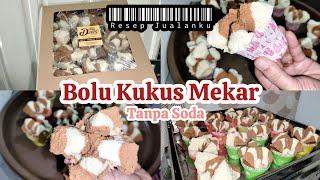 ANTI GAGAL RESEP JUALANKU BOLU KUKUS MEKAR | MEKROK SEMPURNA DAN GAK BANTAT