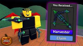 CLAIMING HALLOWEEN BATTLE PASS CROSSBOW IN MURDER MYSTERY 2! (2021)