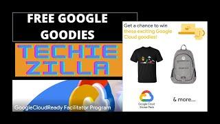 Google cloud ready Facilitator program [April 2021]  Free Swags & Goodies