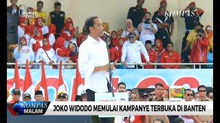 Jokowi Awali Kampanye Terbuka di Kota Serang