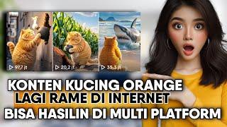 INI YANG LAGI RAME‼️Cara Buat Video Kucing Memasak Yang Lagi Viral Pake HP Doang