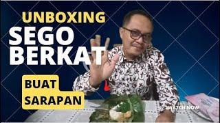 Sarapan Sego Berkat | Unboxing Sego Berkat | Sarapan Sebelum Berangkat Kerja