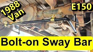 1988 E150 Clubwagon Rear Sway Bar Add on