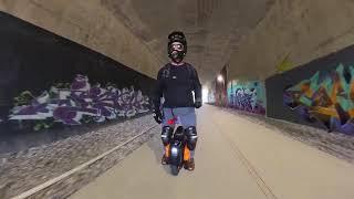 Rolling down Atlanta’s Northeast Beltline Trail / Inmotion V12HT / Electric Unicycle