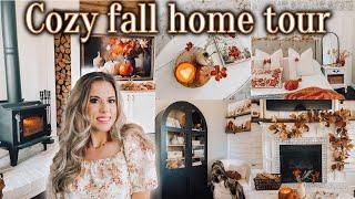 FALL HOME TOUR 2024| FALL DECORATING IDEAS| COZY FALL DECOR