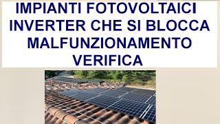 impianti fotovoltaici problemi di produzione