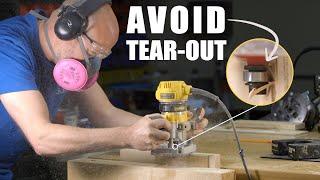 Preventing Tear-Out While Routing - Plywood & Solid Wood