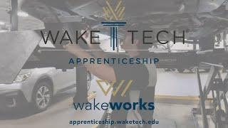 Wake Tech - Wake Tech Apprenticeship | Hendrick Subaru