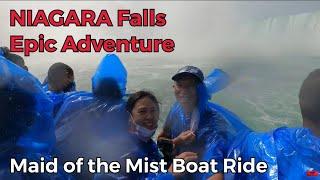 Maid of the Mist boat ride || NIAGARA FALLS