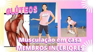 TREINO DE GLÚTEOS/Musculação em casa/Hipertrofia/Levanta bumbum.