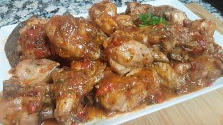 Como hacer POLLO ESTILO ANDALUZ , delicioso y jugoso es la receta que a todo el mundo gusta 