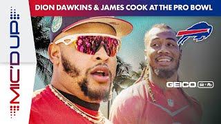 Dion Dawkins And James Cook Mic'd Up at the 2024 Pro Bowl | Buffalo Bills