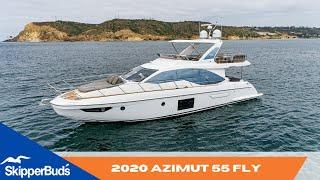 2020 Azimut 55 Fly Yacht Tour SkipperBud's